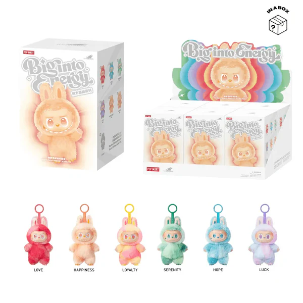 LABUBU – The Monsters V3 Big Into Energy – Pop Mart 100% Authentic