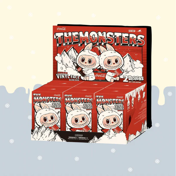 Pop Mart Labubu – The Monsters V3 Coca-Cola – 100% Authentic