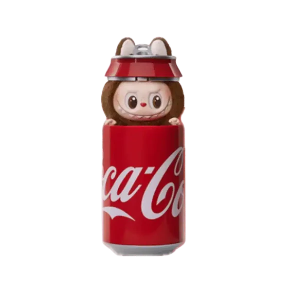 LABUBU Pop Mart THE MONSTERS Coca-Cola Series – Mysterious Guest Vinyl Plush Figure