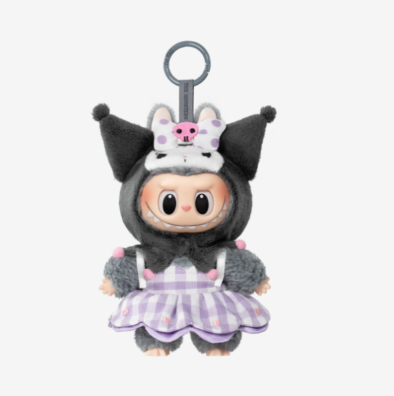 THE MONSTERS × Hello Kitty and Friends Series – Labubu Vinyl Plush Pendant Blind Box